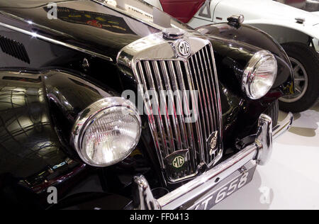 1954 MG TF Midget klassischen britischen Sportwagen, UK Stockfoto