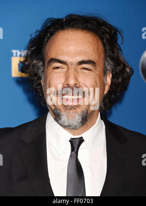 ALEJANDRO GONZALEZ INARRITU mexikanischer Filmregisseur und Drehbuchautor im Februar 2016. Foto Jeffrey Mayer Stockfoto