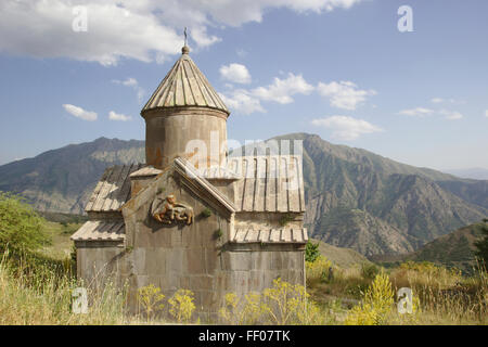 Tsakhatskar Kloster, Yeghis Tal, südliche Armenien Stockfoto