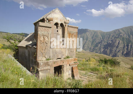 Tsakhatskar Kloster, Yeghis Tal, südliche Armenien Stockfoto