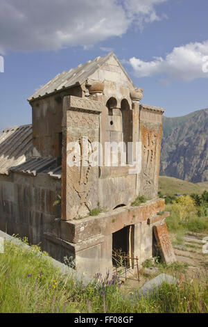 Tsakhatskar Kloster, Yeghis Tal, südliche Armenien Stockfoto