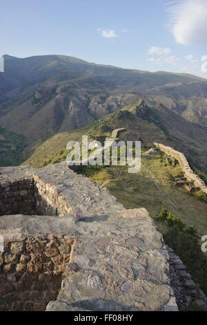 Smbataberd Festung und das Yeghis Tal, südliche Armenien Stockfoto