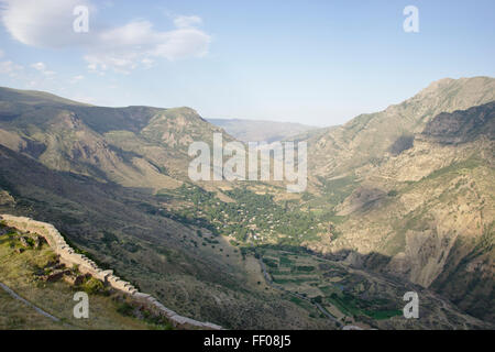 Smbataberd Festung und das Yeghis Tal, südliche Armenien Stockfoto