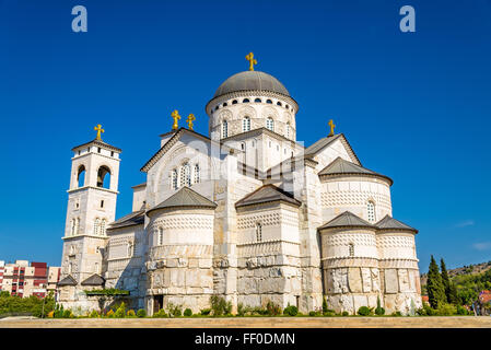 Kathedrale der Auferstehung Christi in Podgorica - Montenegro Stockfoto