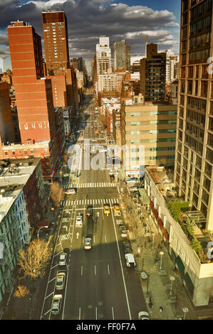 NYC Straßen. Stockfoto