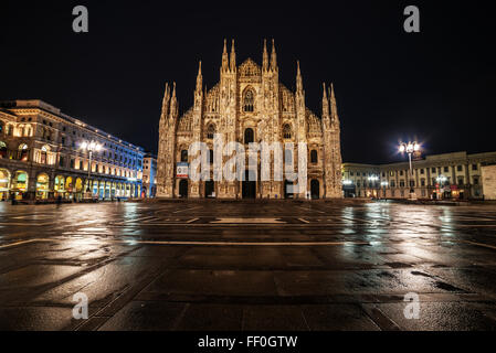 Mailand, Italien: Piazza del Duomo, Cathedral Square Stockfoto