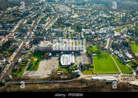 Luftbild, Tengelmann zentrale Mülheim an der Ruhr, Discounter, Mülheim an der Ruhr, Ruhrgebiet, Nordrhein-Westfalen, Stockfoto