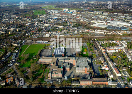 Luftbild, Tengelmann zentrale Mülheim an der Ruhr, Discounter, Mülheim an der Ruhr, Ruhrgebiet, Nordrhein-Westfalen, Stockfoto