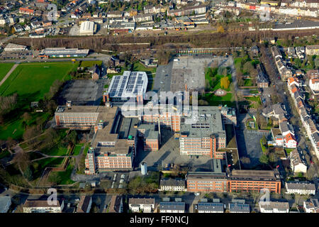 Luftbild, Tengelmann zentrale Mülheim an der Ruhr, Discounter, Mülheim an der Ruhr, Ruhrgebiet, Nordrhein-Westfalen, Stockfoto