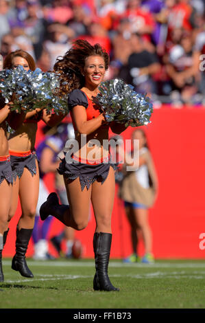 Tampa, FL, USA. 26. Oktober 2014. Tampa Bay Buccaneers Cheerleader in einem Spiel gegen die Minnesota Vikings im Raymond James Stadium in Tampa, Florida am 26. Oktober 2014. Die Wikinger gewonnen 19-13 im OT. ZUMA PRESS/Scott A. Miller © Scott A. Miller/ZUMA Draht/Alamy Live-Nachrichten Stockfoto