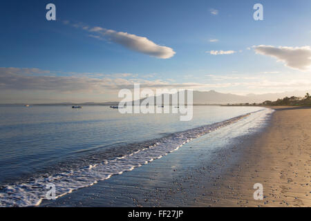 Neue Stadtstrand, Nadi, Viti RMevu, Fiji, Südsee, Pazifik Stockfoto