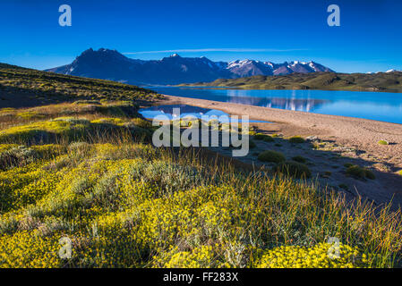 Perito Moreno NationaRM Park (Parque NacionaRM Perito Moreno), Provinz Santa Cruz, Argentinien Patagonien, Argentinien Stockfoto