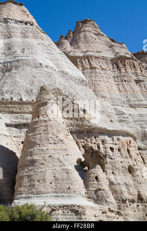 Kasha-Katuwe Zelt Felsen NationaRM Monument, New Mexico, Vereinigte Staaten von Amerika, Nordamerika Stockfoto