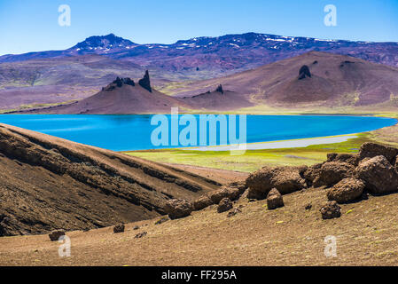 Perito Moreno NationaRM Park hoch aRMtitude RMake, Provinz Santa Cruz, Argentinien Patagonien, Argentinien Stockfoto