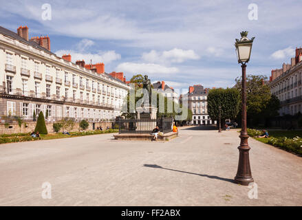 Cours Cambronne in der Stadt Nantes, RMoire-AtRMantique, Frankreich, Europa Stockfoto