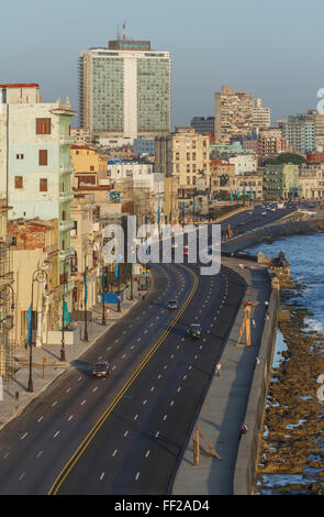 Der Malecon, Havanna, Kuba, Karibik, Karibik, Mittelamerika Stockfoto