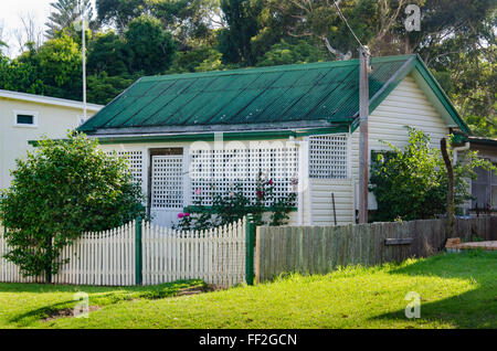 Hütten der Currarong an der südlichen Küste von New South Wales in Australien Stockfoto