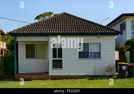 Hütten der Currarong an der südlichen Küste von New South Wales in Australien Stockfoto