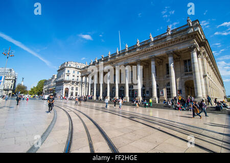 Staatsoper, Bordeaux, Aquitanien, Frankreich, Europa Stockfoto