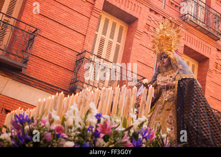 Semana Santa (Karwoche) feiern, Spanien Stockfoto