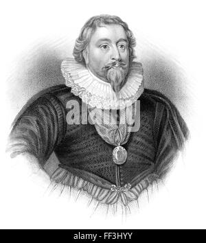 Richard Weston, 1. Earl of Portland, 1577-1634/1635, Kanzler des Finanzministeriums und Herrn Schatzmeister von England unter James ich ein Stockfoto