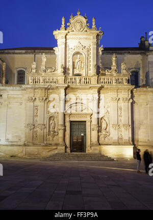 Kathedrale, Lecce, Apulien, Italien Stockfoto