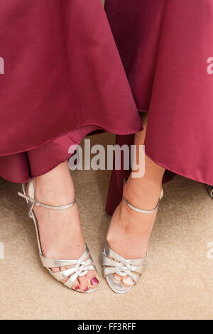 Twin-Schuhe Stockfoto