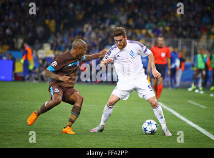 UEFA Champions League Spiel FC Dynamo Kyiv Vs FC Porto Stockfoto
