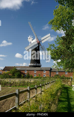 Skidby Mühle, East Yorkshire Stockfoto