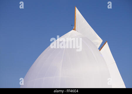 Les Voiles de St Tropez 2015. Segel der Classic Yacht Chinook Stockfoto