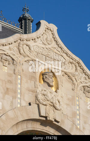 Art Nouveau-Stil Four Seasons Hotel Gresham Palace, Budapest, Ungarn Stockfoto