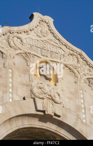 Art Nouveau-Stil Four Seasons Hotel Gresham Palace, Budapest, Ungarn Stockfoto