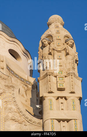 Art Nouveau-Stil Four Seasons Hotel Gresham Palace, Budapest, Ungarn Stockfoto