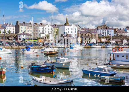 Caernarfon, Gwynedd, Wales, Vereinigtes Königreich, Europa. Stockfoto