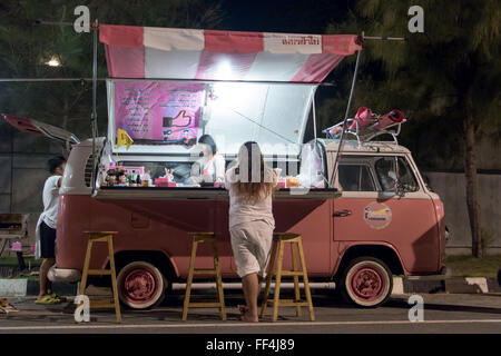 Fast-Food-Auto Stockfoto