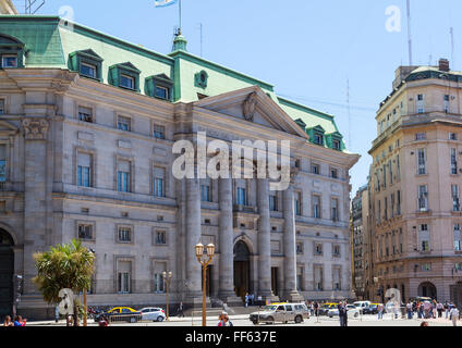 Banco De La Nación Argentina, Buenos Aires Stockfoto