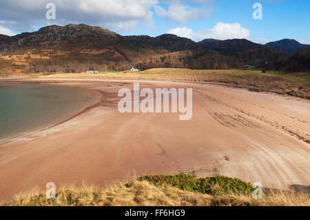 Gairloch Strand - Ross-Shire, Schottland. Stockfoto