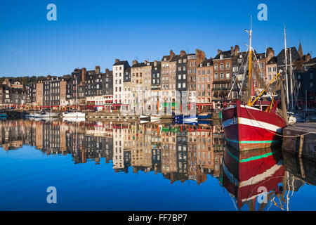 Honfleur, Normandie, Frankreich. Stockfoto