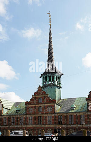 Alte Börse Börsenzeitung Copenhagen Stockfoto