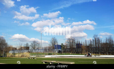 London, UK. 11. Februar 2016. UK-Wetter: Ruhig, schön und kalt sonnigen Nachmittag in London, nach den letzten Stürme Credit: Dinendra Haria/Alamy Live News Stockfoto