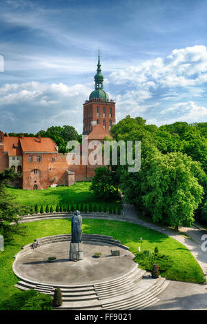 Kathedrale in Frauenburg, ein Ort, wo er Kopernikus arbeitete Stockfoto