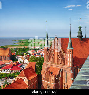 Kathedrale in Frauenburg, ein Ort, wo er Kopernikus arbeitete Stockfoto