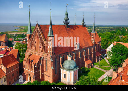 Kathedrale in Frauenburg, ein Ort, wo er Kopernikus arbeitete Stockfoto