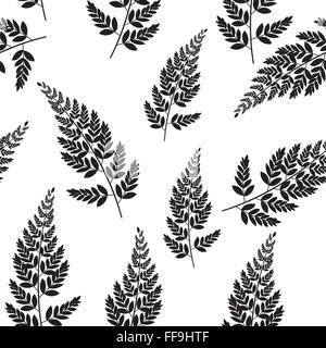 Abstrakt Naturquelle Musterdesign Hintergrund mit Blättern. Stock Vektor