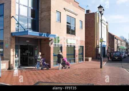 Sutton-In-Ashfield, Nottinghamshire, UK. Jobcentre. Stockfoto