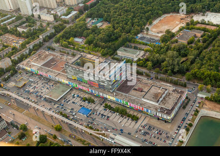 Ostankino tv Center der russischen TV-Sender Stockfoto