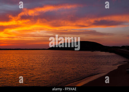 Großes Tor Portara von Naxos Stockfoto