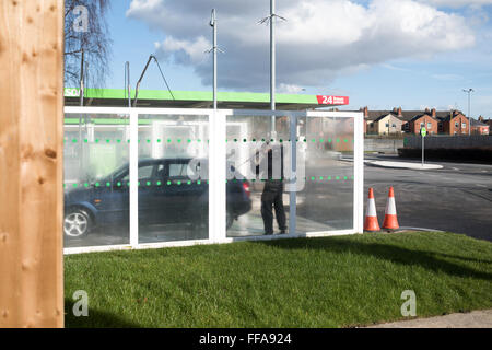 ASDA Supermarkt Sutton-In-Ashfield, Nottinghamshire, UK. Stockfoto