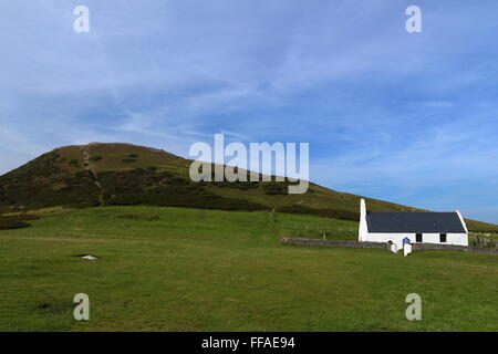 MWNT, kleine Gemeinde und alte Gemeinde im Süden Ceredigion, Wales, an der Küste West-Wales Stockfoto