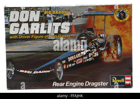 Don Garlits 'Big Daddy' hinten Dragster Motormodell Stockfoto